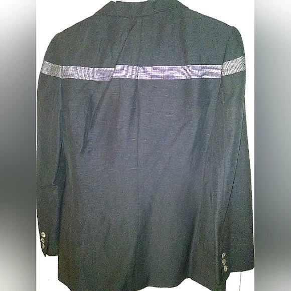 Liz Claiborne Black Blazer - 8 - Picture 3 of 5